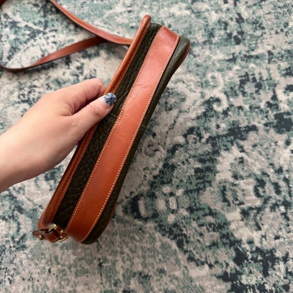 Vintage Dooney & Bourke Equestrian Line Purse Crossbody Bag - Picture 6 of 16